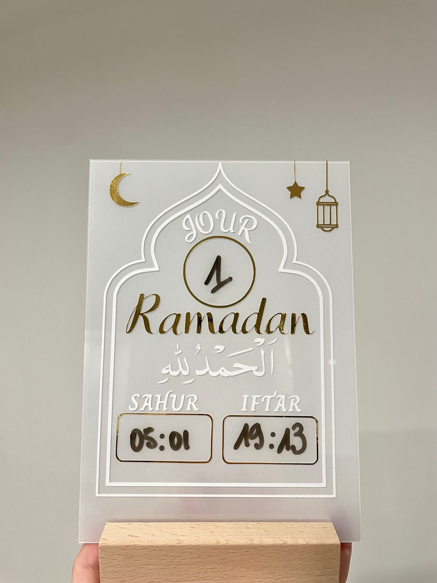 Panneau suivi Ramadan