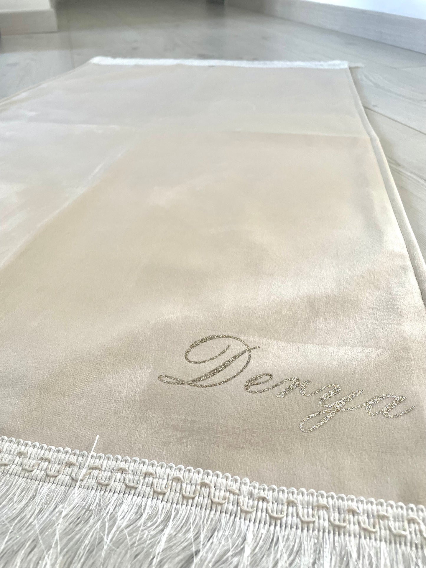 Tapis de prière personnalisé